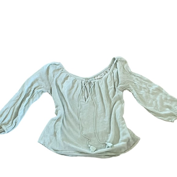 Kimchi Blue Urban Outfitters Bohemian Tassel Tie Summer Mermaidcore Coastal Top - Picture 5 of 13